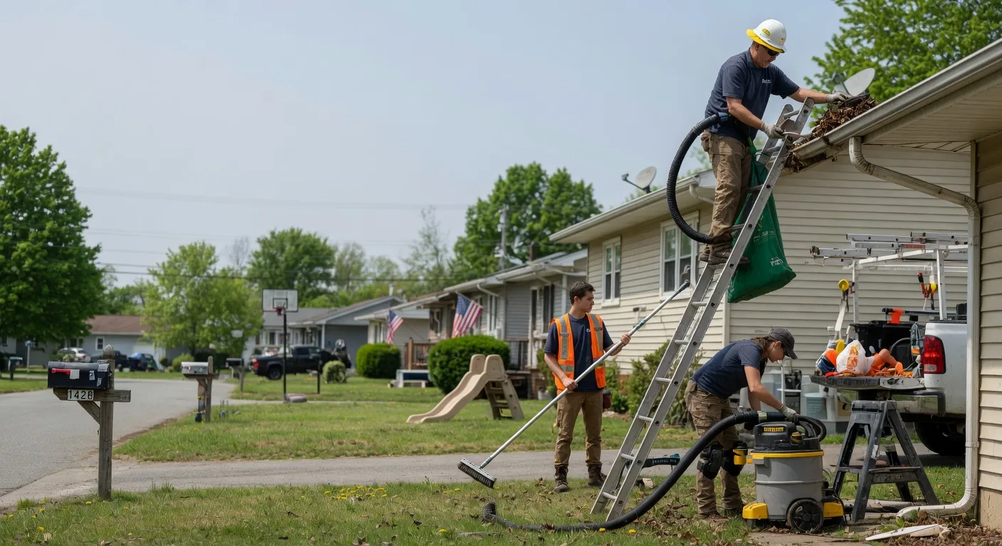 Gutter Installation in Sidney, IL near me